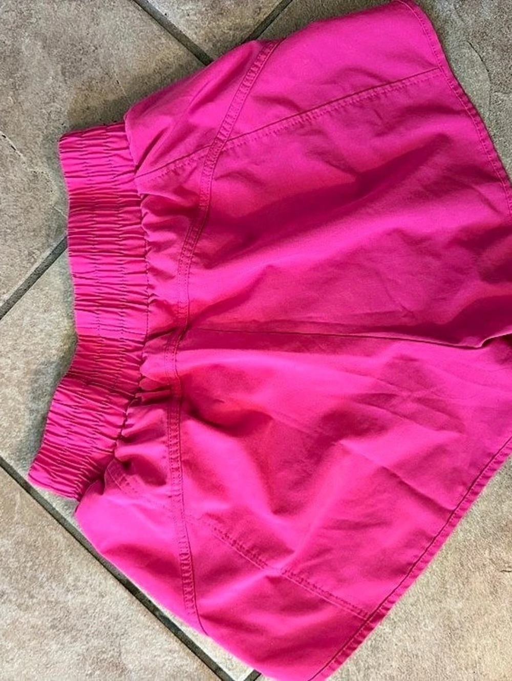 High-Rise Lined Short 5” Pink